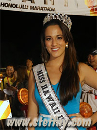 Miss Hawaii 2013 Honolulu Marathon