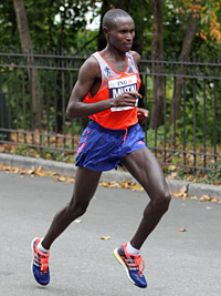 Geoffrey Mutai wiederholte seinen Sieg von 2011