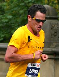 Lance Armstrong bei Kilometer 41