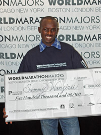 Wanjiru gewinnt den WMM Jackpot 2010